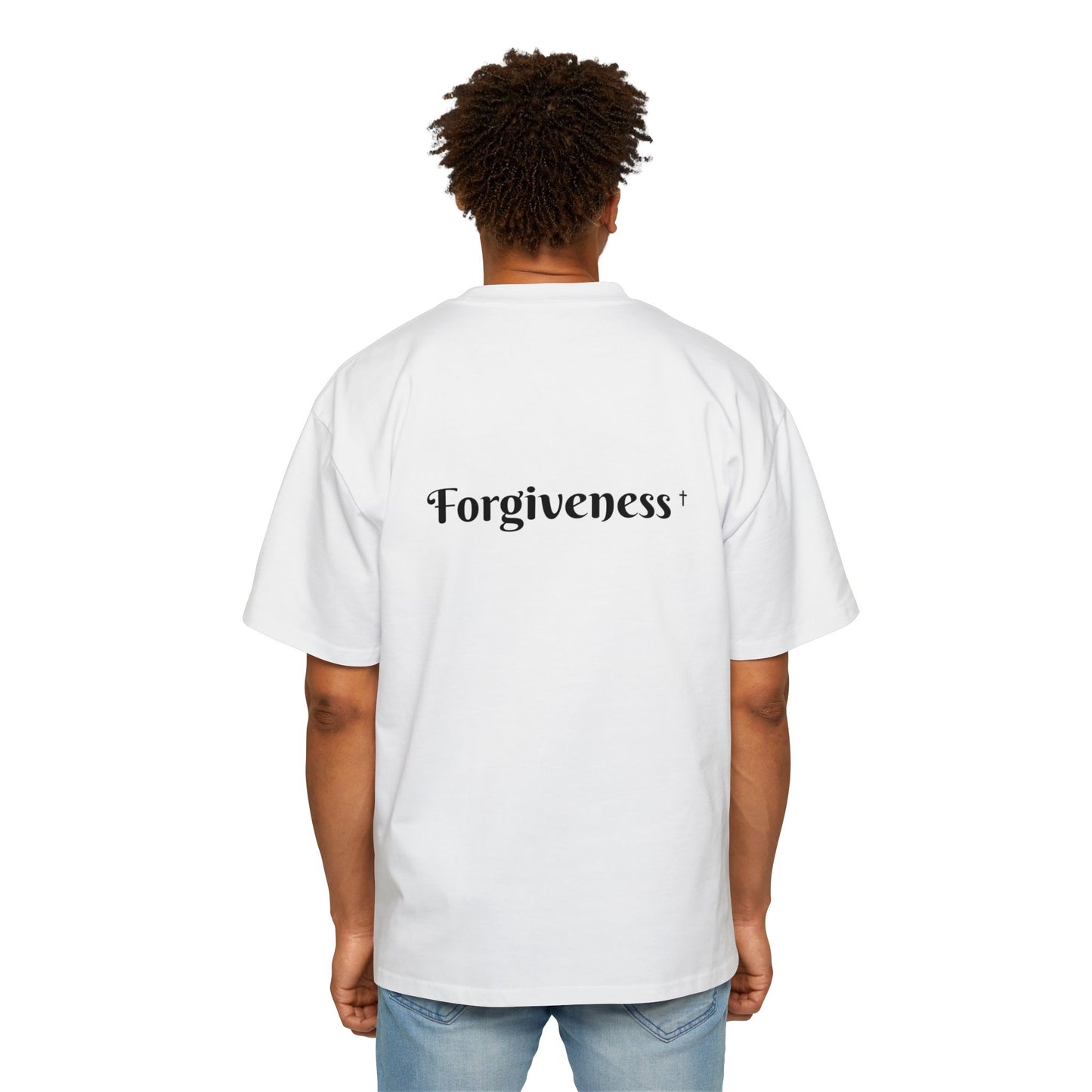 Forgiveness Essential Heavy Oversized Tee (Mens)